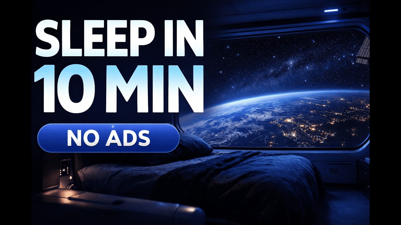 Fall Asleep in 10 Min 🚀 (NO ADS) | Deep Space Sleep Ambience