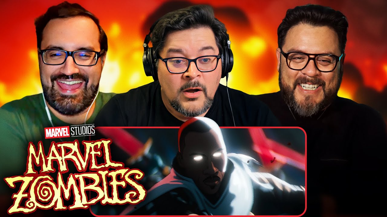 MARVEL ZOMBIES - OFFICIAL TRAILER REACTION | Blade • Khonshu • MCU • Spider-Man