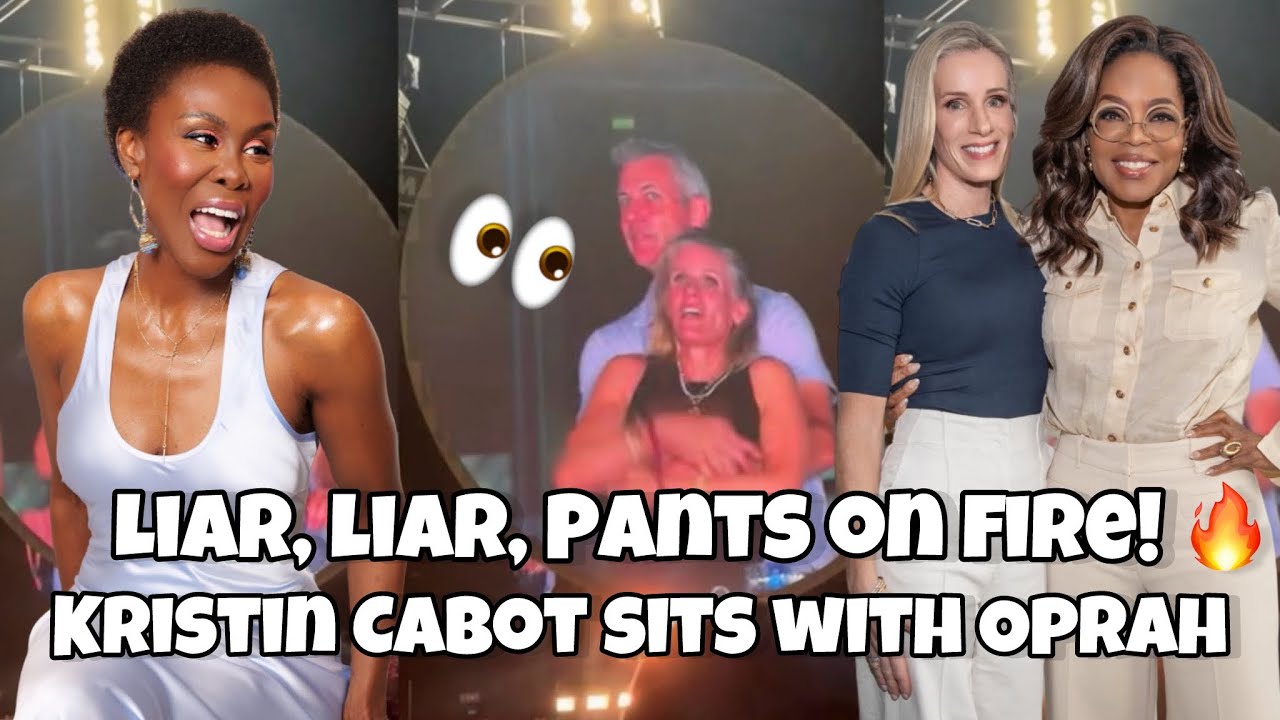 💥KRISTIN CABOT SITS WITH OPRAH & INFORMS US HER RELATIONSHIP IS OVER WITH THE MAN SHE'S CAUGHT WITH!
