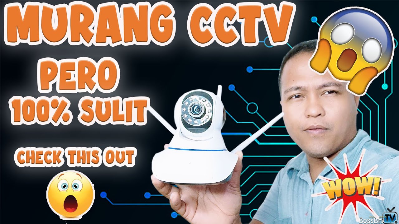 MURANG CCTV | PERO SOBRANG SULIT | V380 PRO | bossbrytv