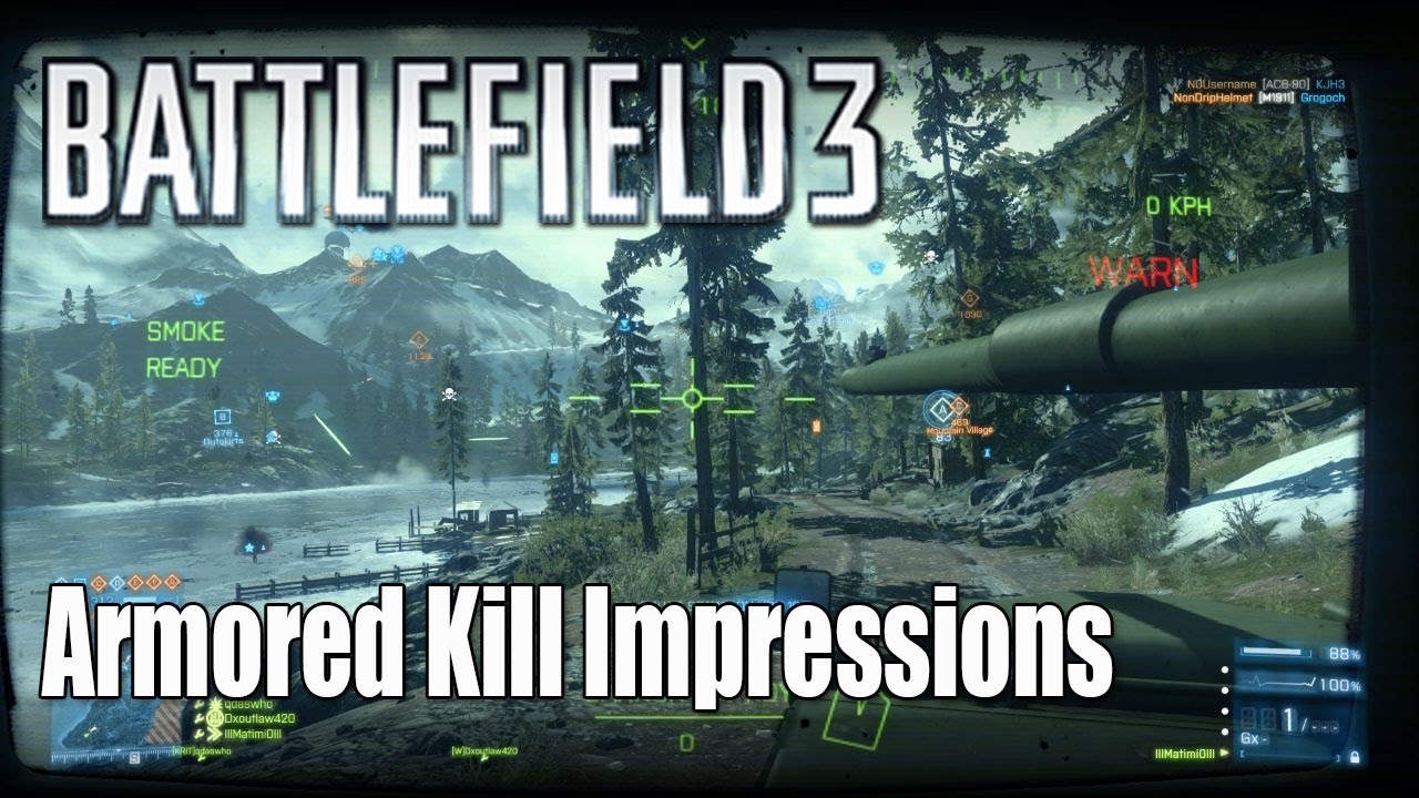 Battlefield 3: Armored Kill First Impressions - It's Amazing & Huge!