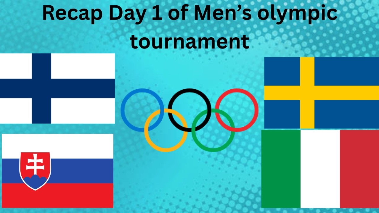 Recap Day 1 of Men’s olympic tournament