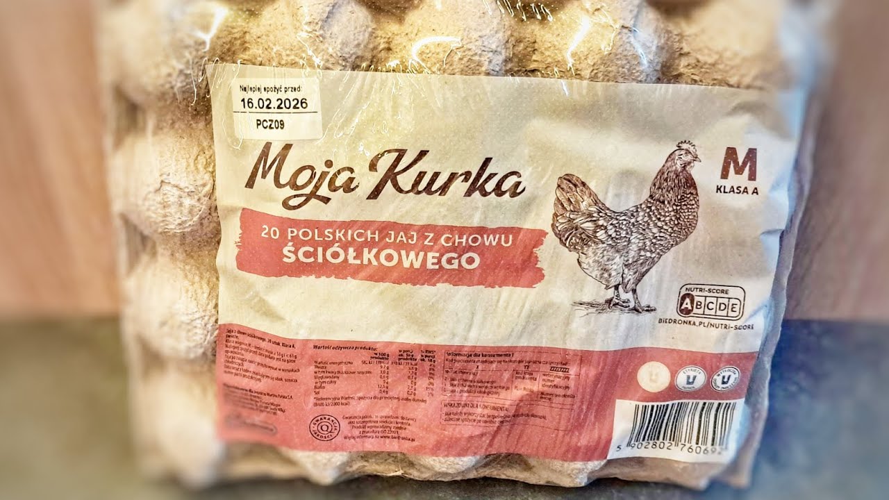 MOJA KURKA JAJA 20 zst - 20 złotych (5.6 USD) MADE IN POLAND 
