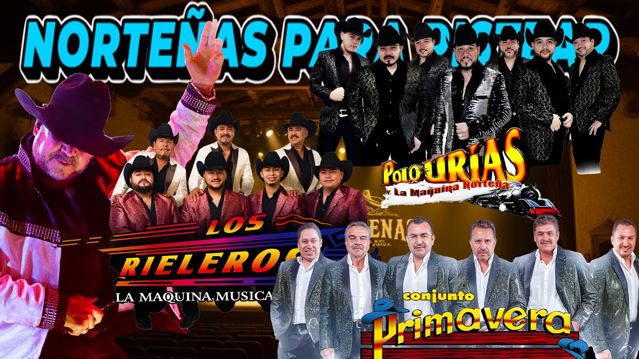 Puras Norteñas Viejitas Mix 🎶 Los Rieleros del Norte y Conjunto Primavera y Polo Urias