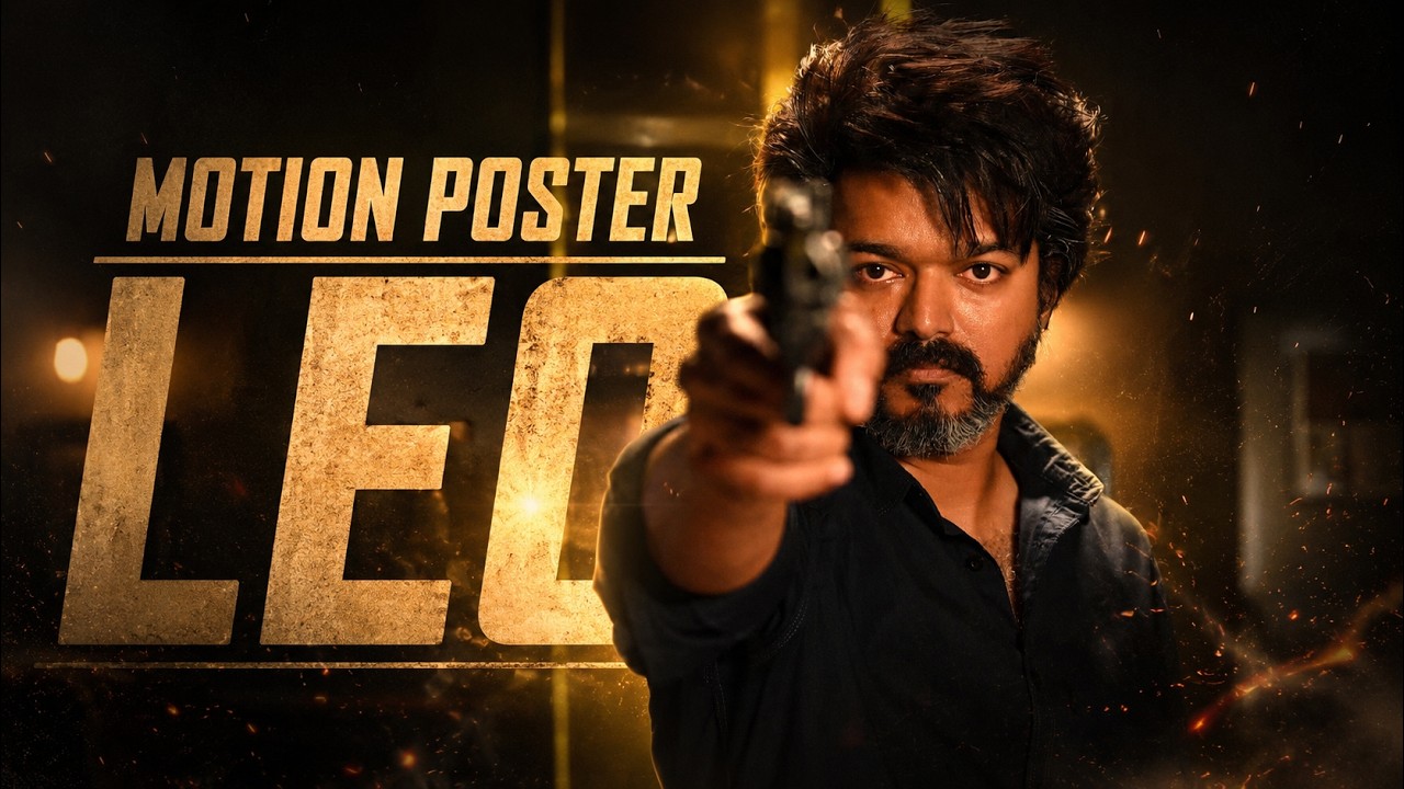 Leo Motion Poster | Thalapathy Vijay | Lokesh Kanagaraj | #vijay #thalapathy #leo #tamil #kollywood