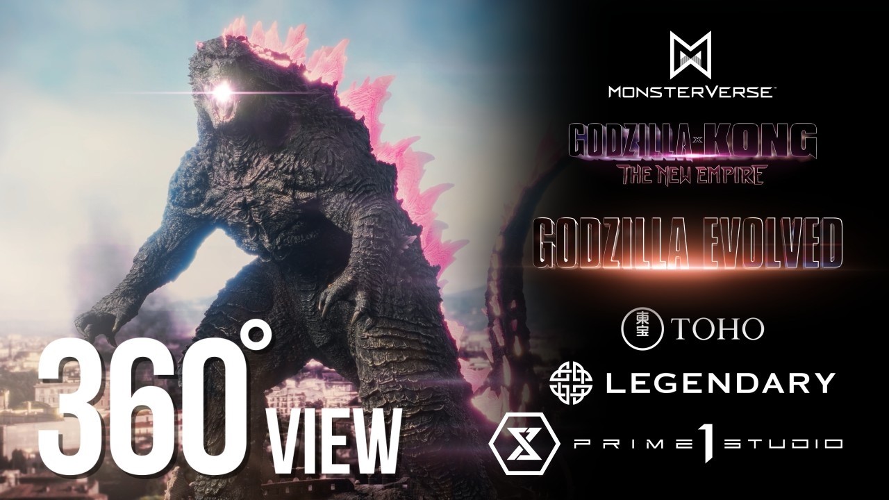 Godzilla Evolved | 360 View | Prime 1 studio
