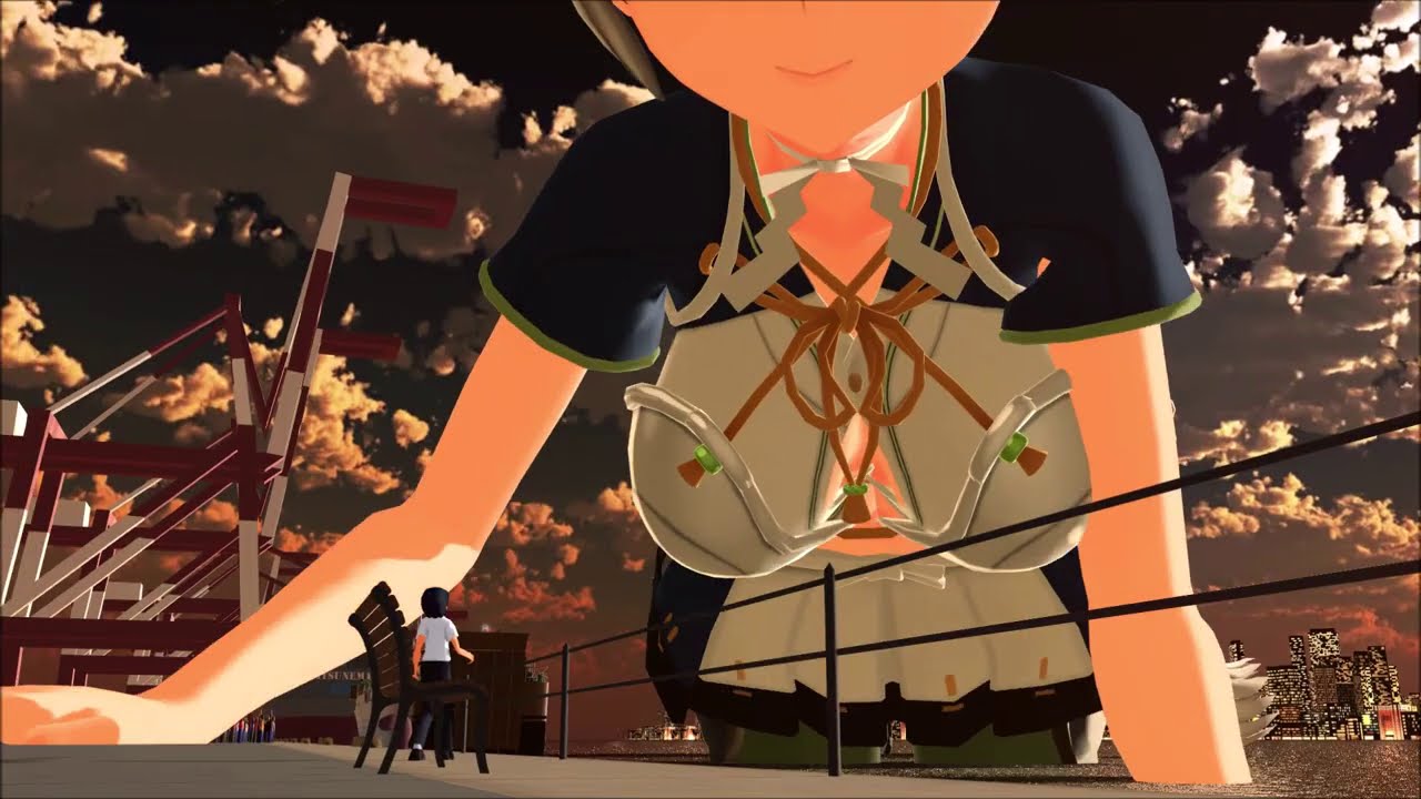 【Giantess】巨大艦娘のいる日常短編動画集　その7【MMD】