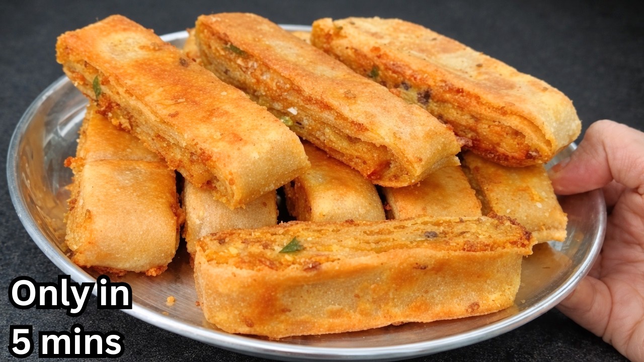 गारंटी है एक खाकर रुक नहीं पाओगे,कहोगे पहले क्यों नहीं बताया | Easy Snack Recipe