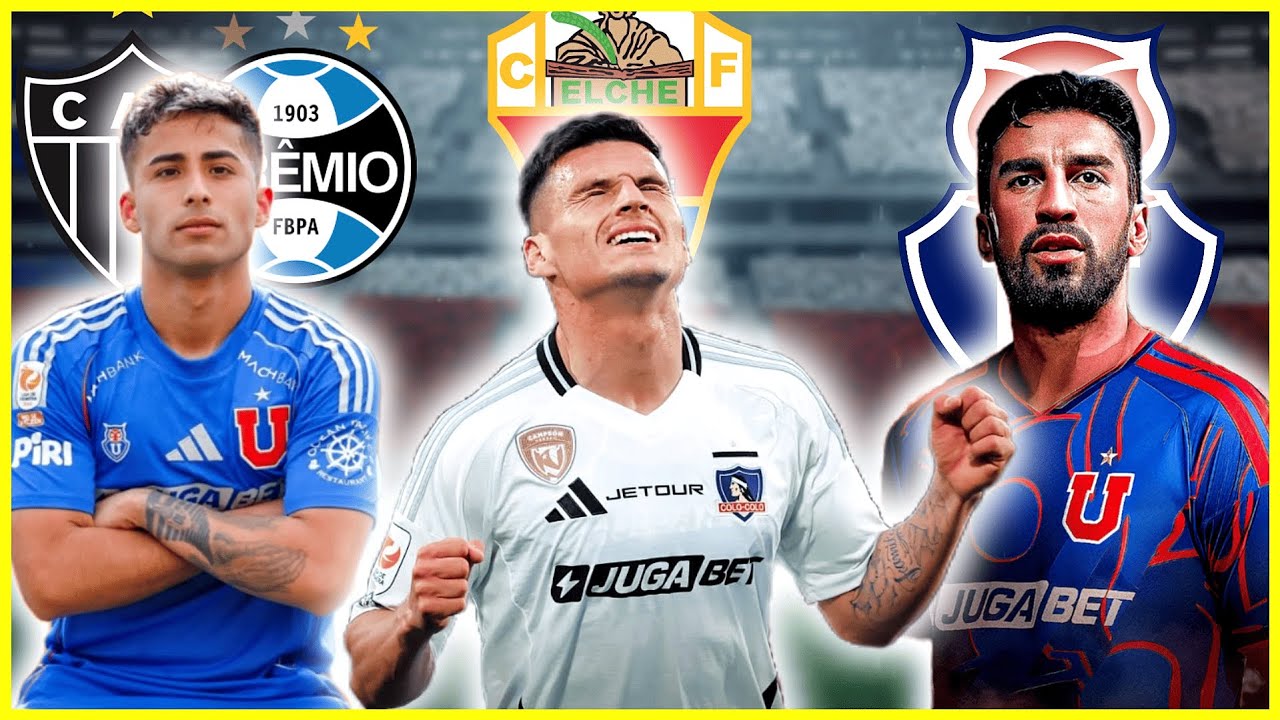 🚨NOTICIAS🚨CEPEDA¿RUMBO AL ELCHE?😱LUCERO ¿EL 2º MEJOR PAGADO DE CHILE?😱BRASIL NO SE RINDE POR ASSADI❗