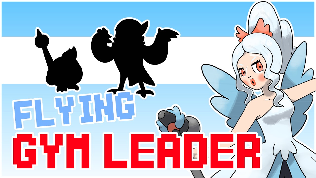 Making the flying type gym leader - pokemon orange