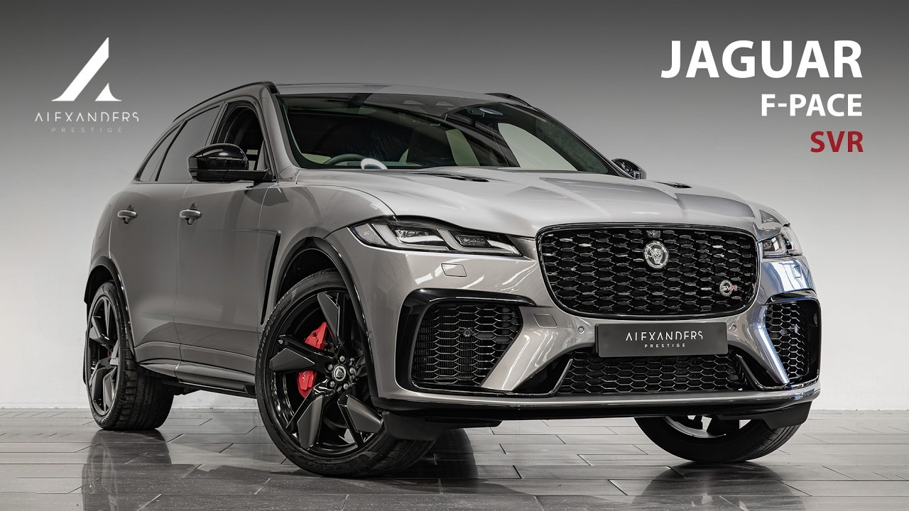 Jaguar F-Pace SVR — обзор автомобиля.