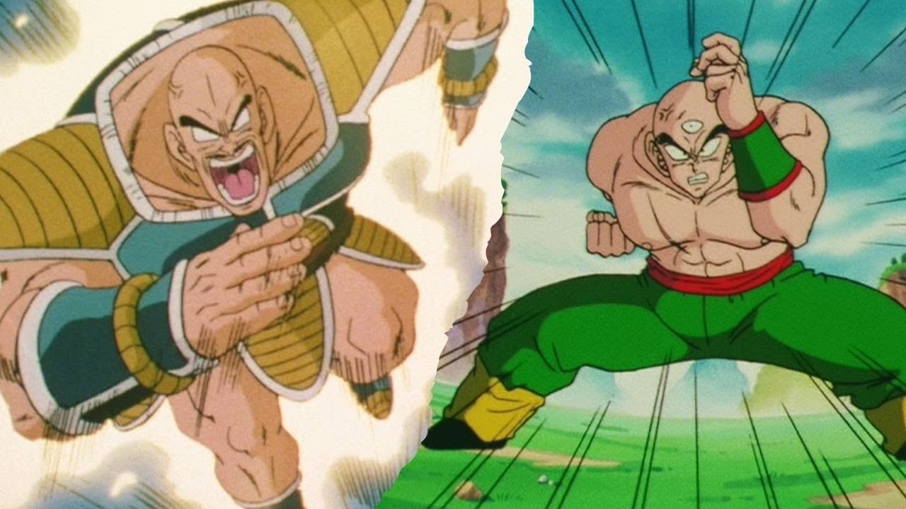 Nappa vs Tenshinhan (Japanese)