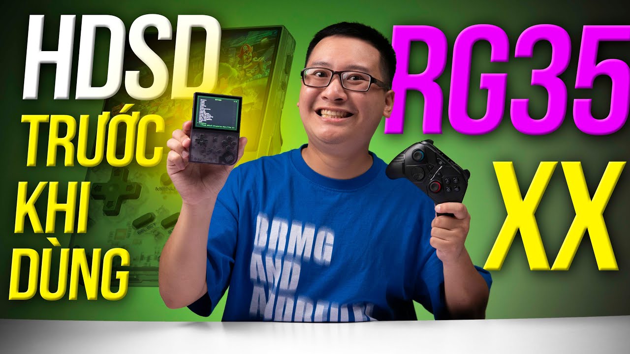Hướng dẫn sử dụng ANBERNIC RG35XX (Ép xung, Phím tắt, Kết nối tay cầm, Cheat Game...)