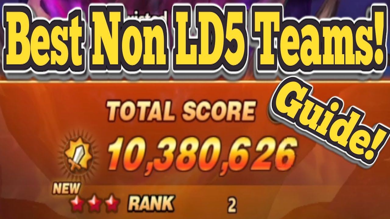 10.38Mill Temple of Chaos БЕЗ LD5! Лучшие команды без LD5! - Summoners War