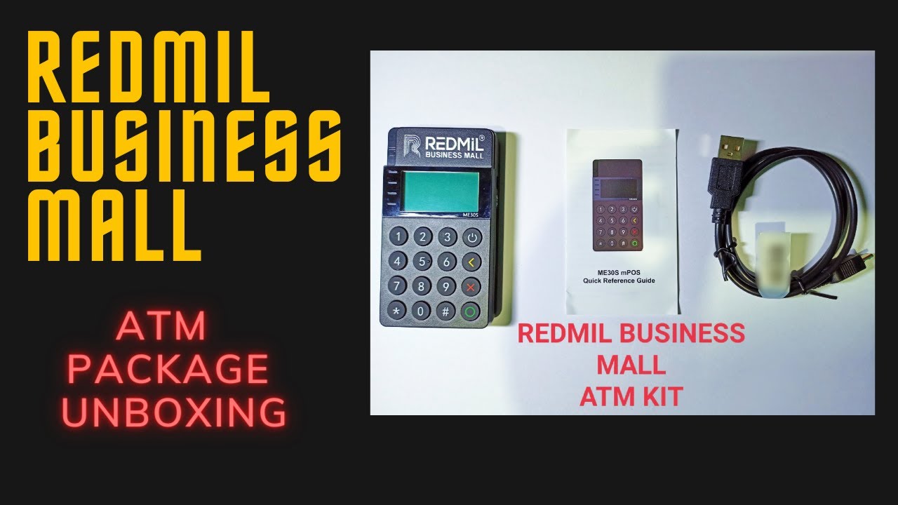 REDMIL BUSINESS MALL | MICRO ATM PACKAGE UNBOXING | ATM KIT #unboxing