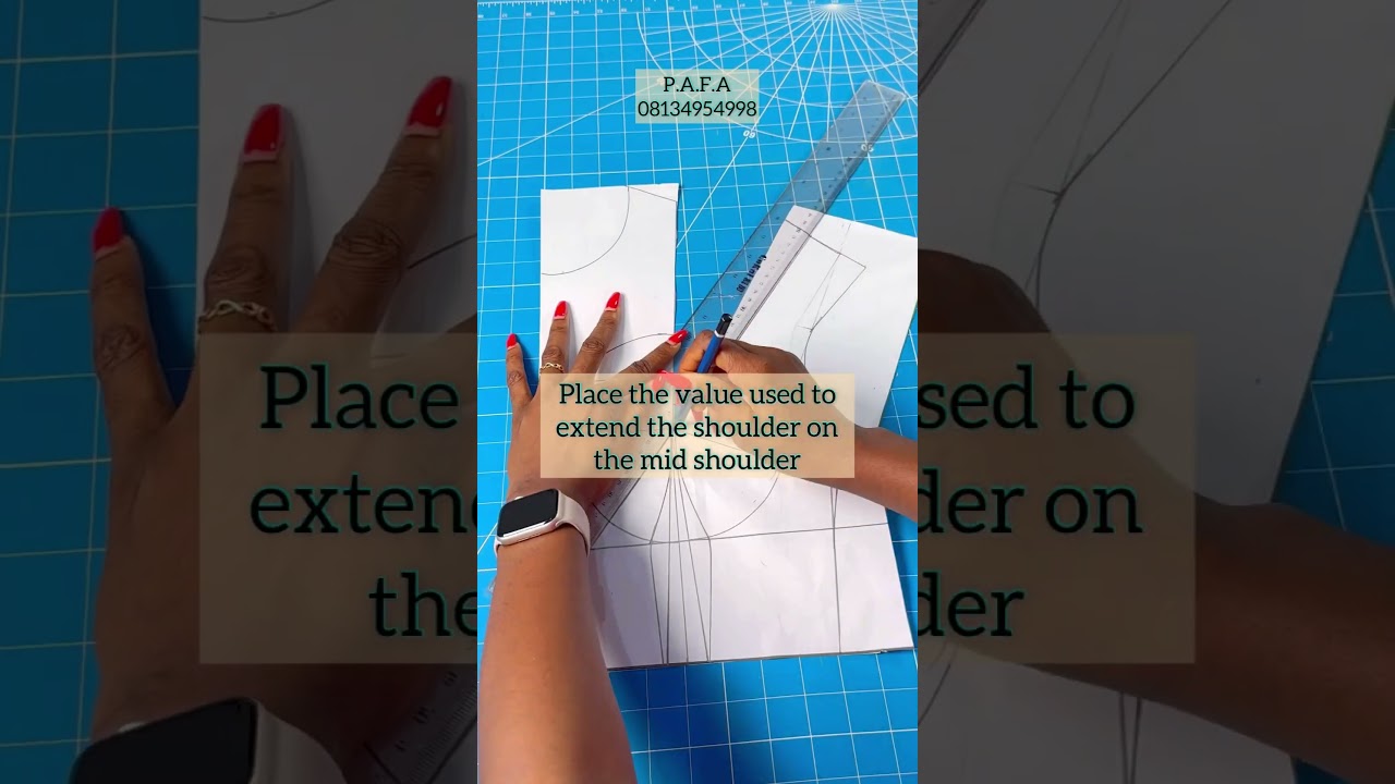 How to draft armhole princess dart #armholedart