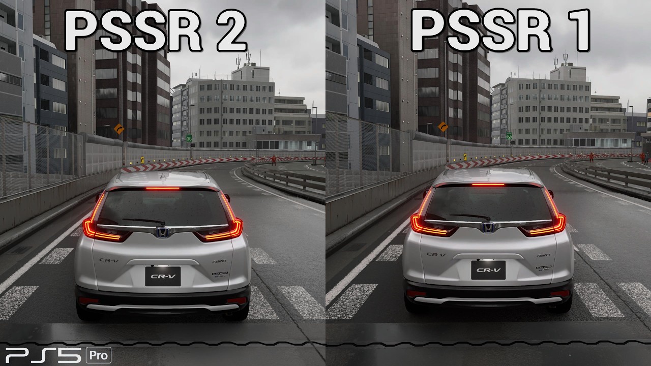 Gran Turismo 7: PSSR 1.0 Vs PSSR 2.0 Comparison Side by side (Shimmering? or Improved) [PS5Pro]