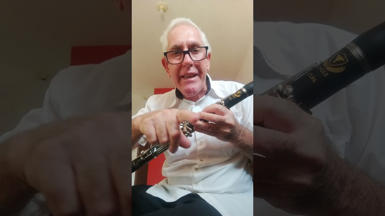 Meu Clarinete, vamos aprender as notas :Mi,Fá,Sol,Lá e Si . região grave