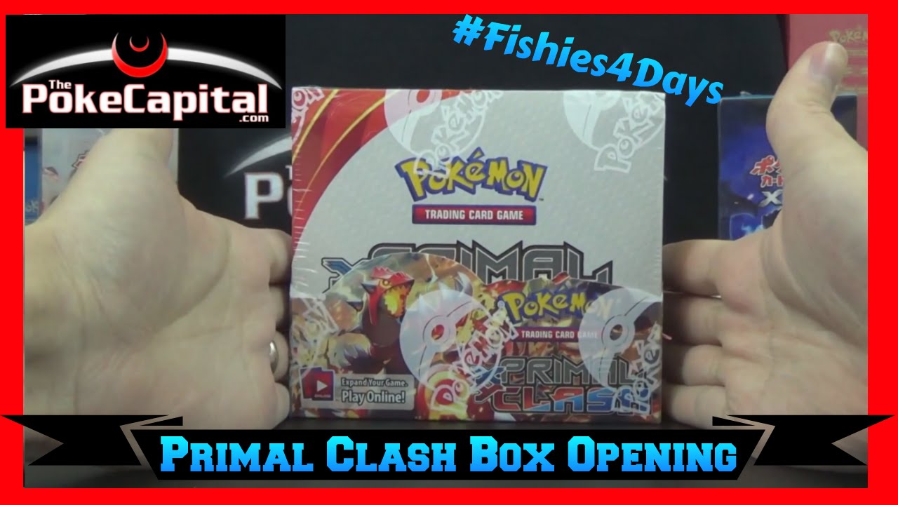 Pokemon XY Primal Clash Booster Box Opening