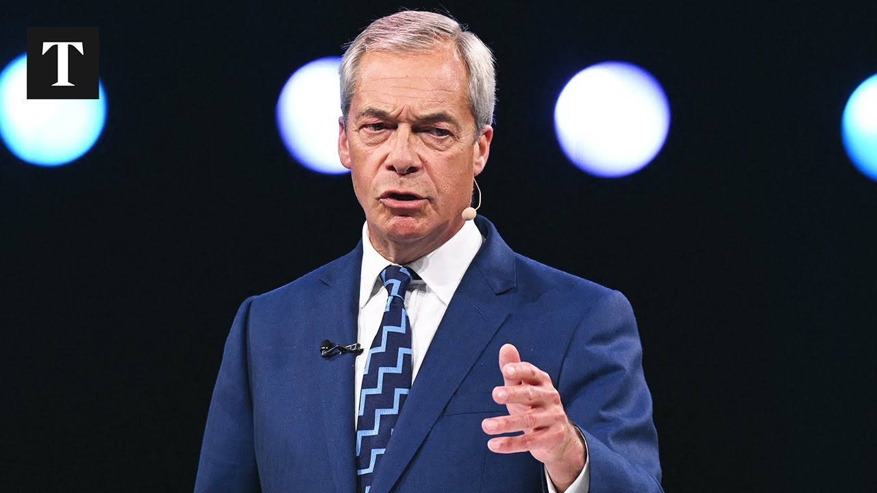LIVE: Nigel Farage Gives 