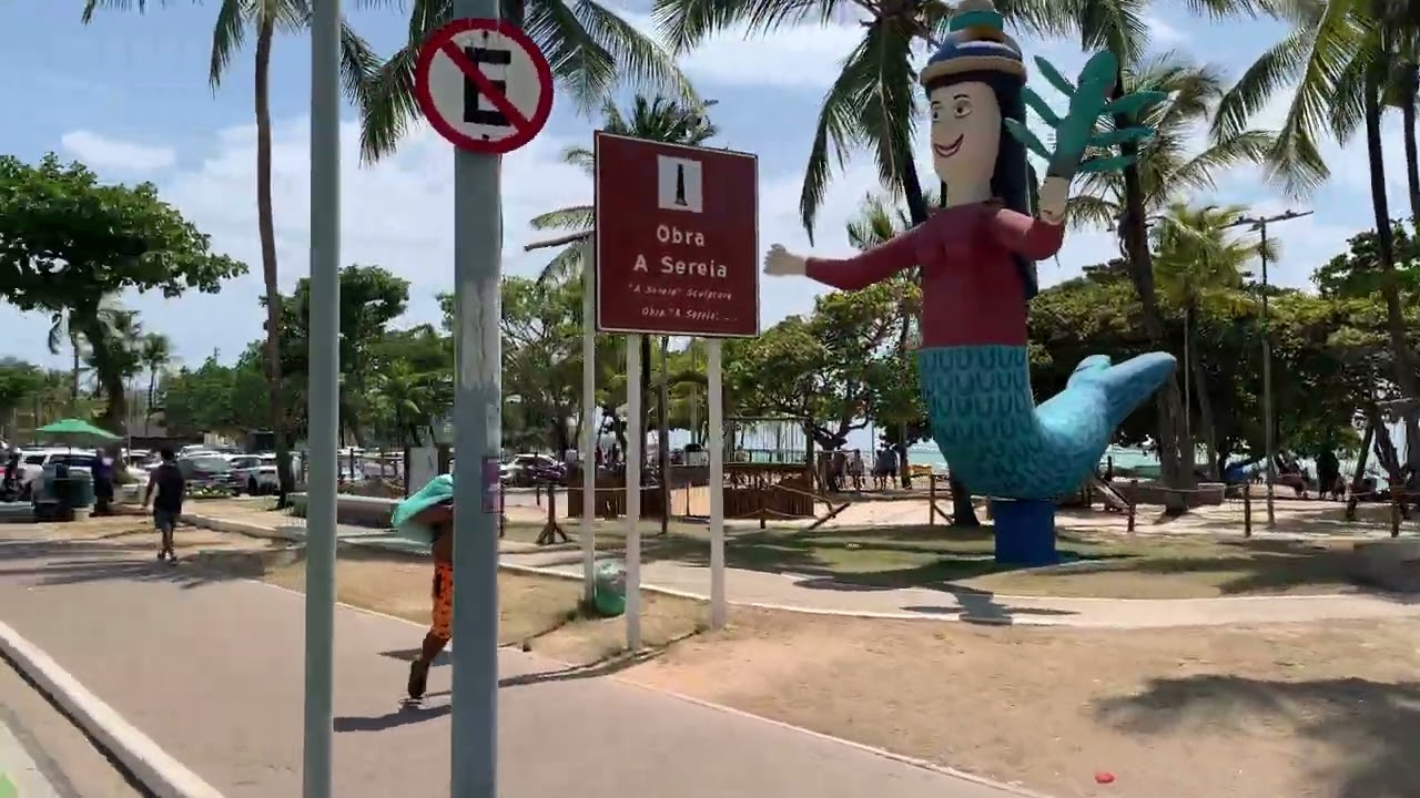 Conhecendo mais um pouco da orla mais procurada do nordeste Maceió 