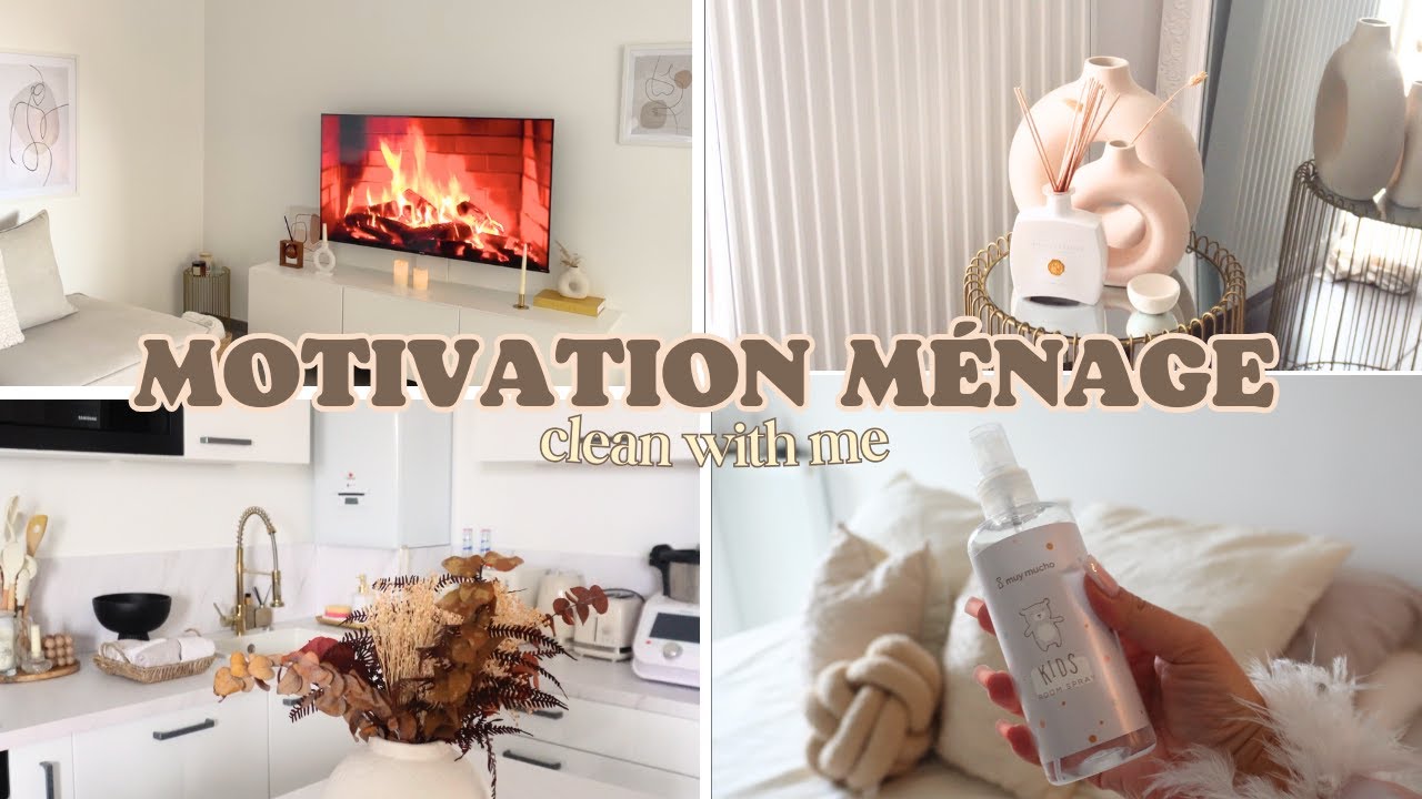 MOTIVATION MÉNAGE l NETTOYAGE INTENSE DE TOUT L'APPARTEMENT