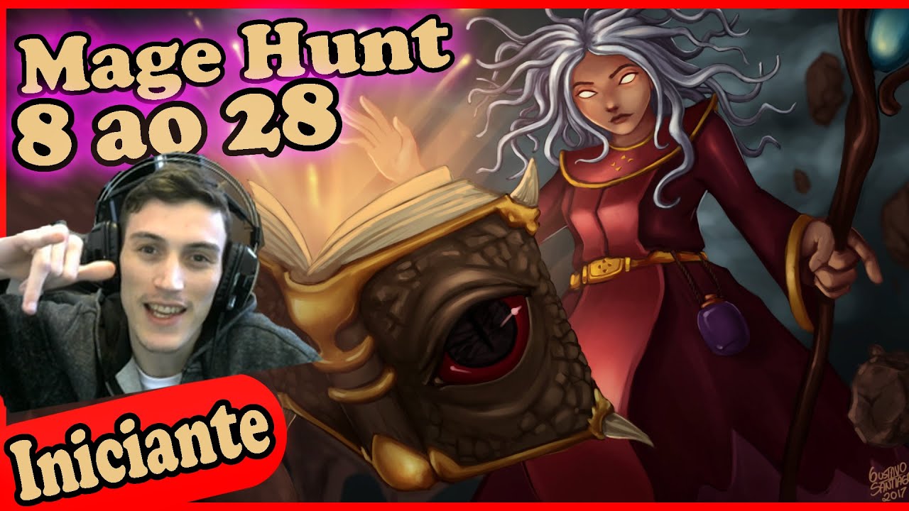 #01 TIBIA - TUTORIAL PARA INICIANTES - MAGE HUNT 8 AO 28