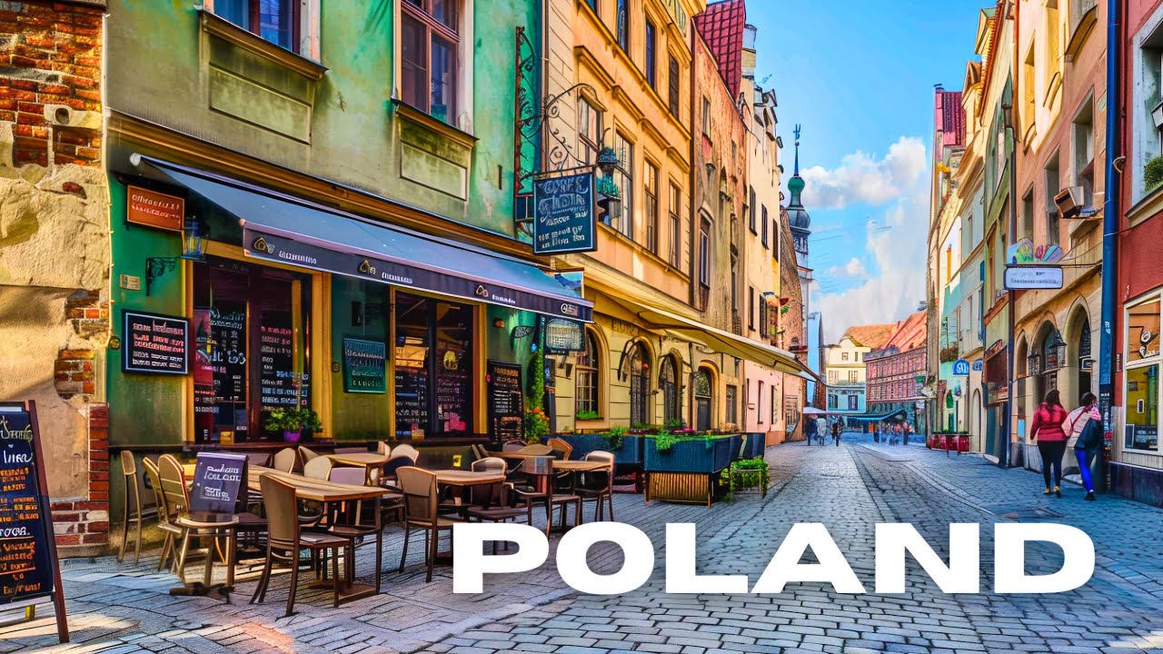 Krakow, Poland - Kazimierz is Krakows' most beautiful district • 4K HDR Walking Tour