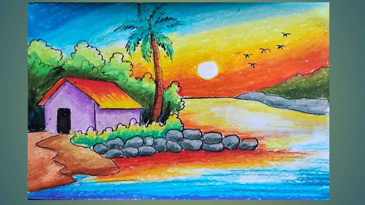 I Tried Oil Pastels For The First Time