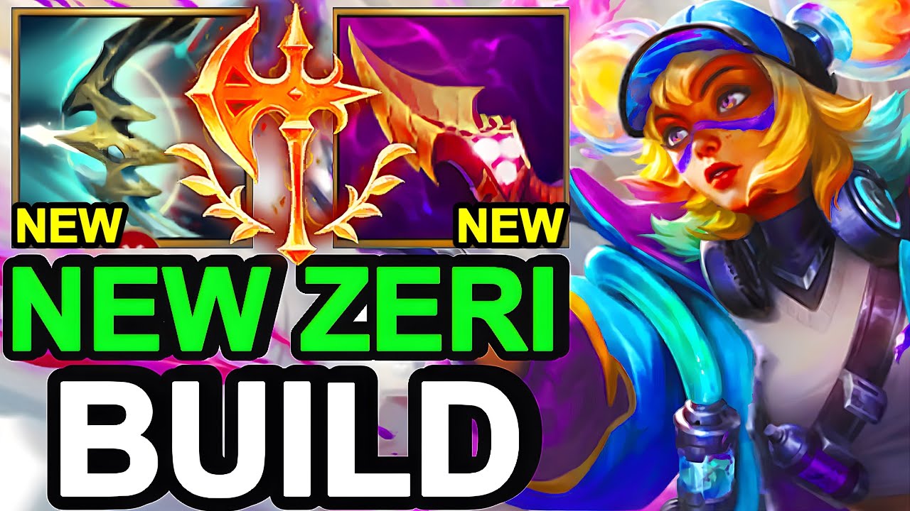 Wild Rift China Zeri Adc - New AP AD Zeri Build Runes - Chromacrash Zeri Wild Rift Skin