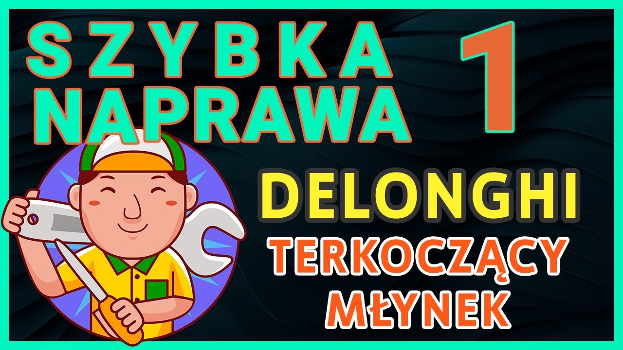 Szybka naprawa - ekspres DeLonghi - terkoczący młynek (grinder problem) (#001) #coffeedoctor