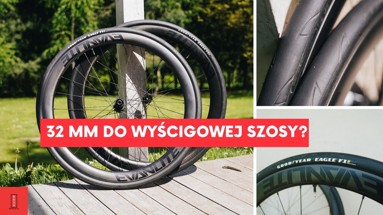 Wyścigowe opony szosowe...32 mm? Podsumowanie testu GoodYear Eagle F1R