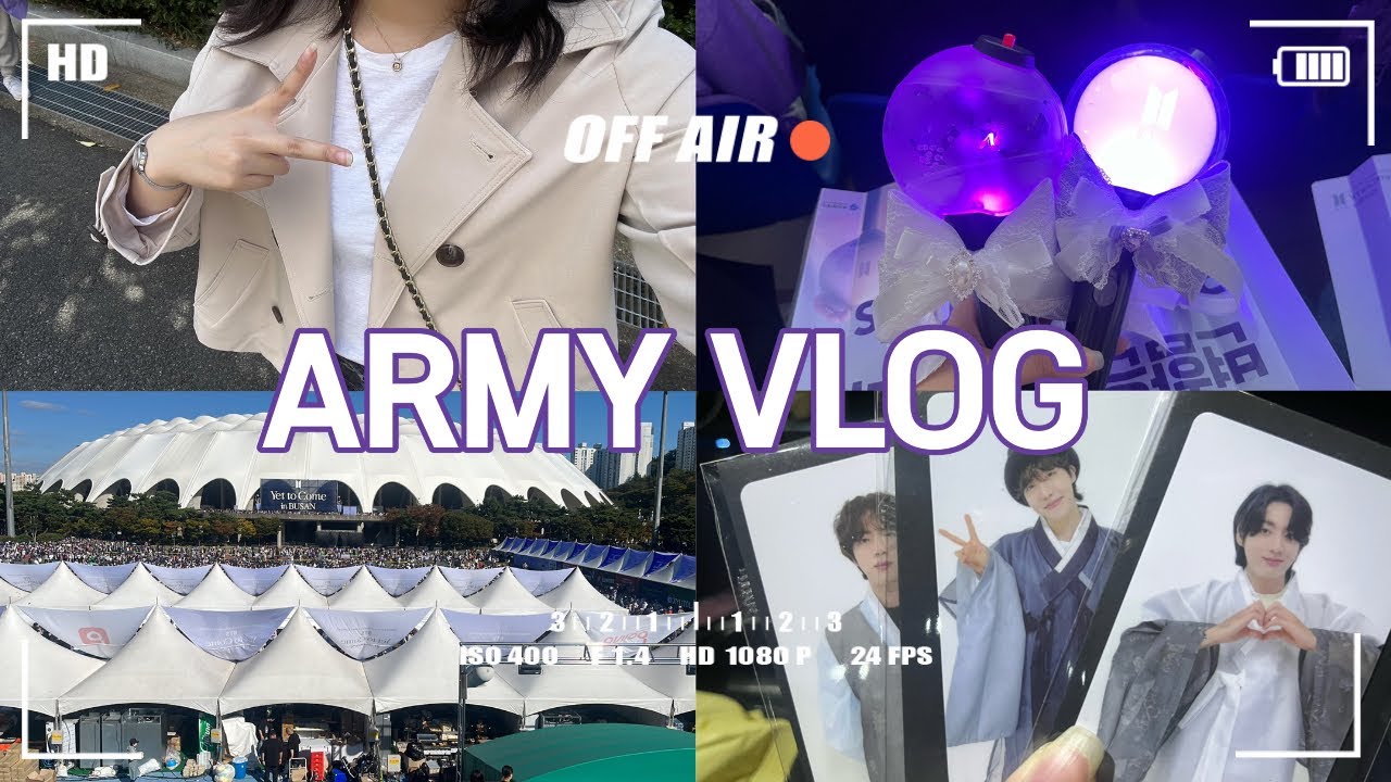 [아미로그] 생생한 부산콘 브이로그 인 부산 | 옛투컴 인 부산 | Yet to come in Busan | 방탄소년단 부산콘서트 후기 | BTS BUSAN CONCERT