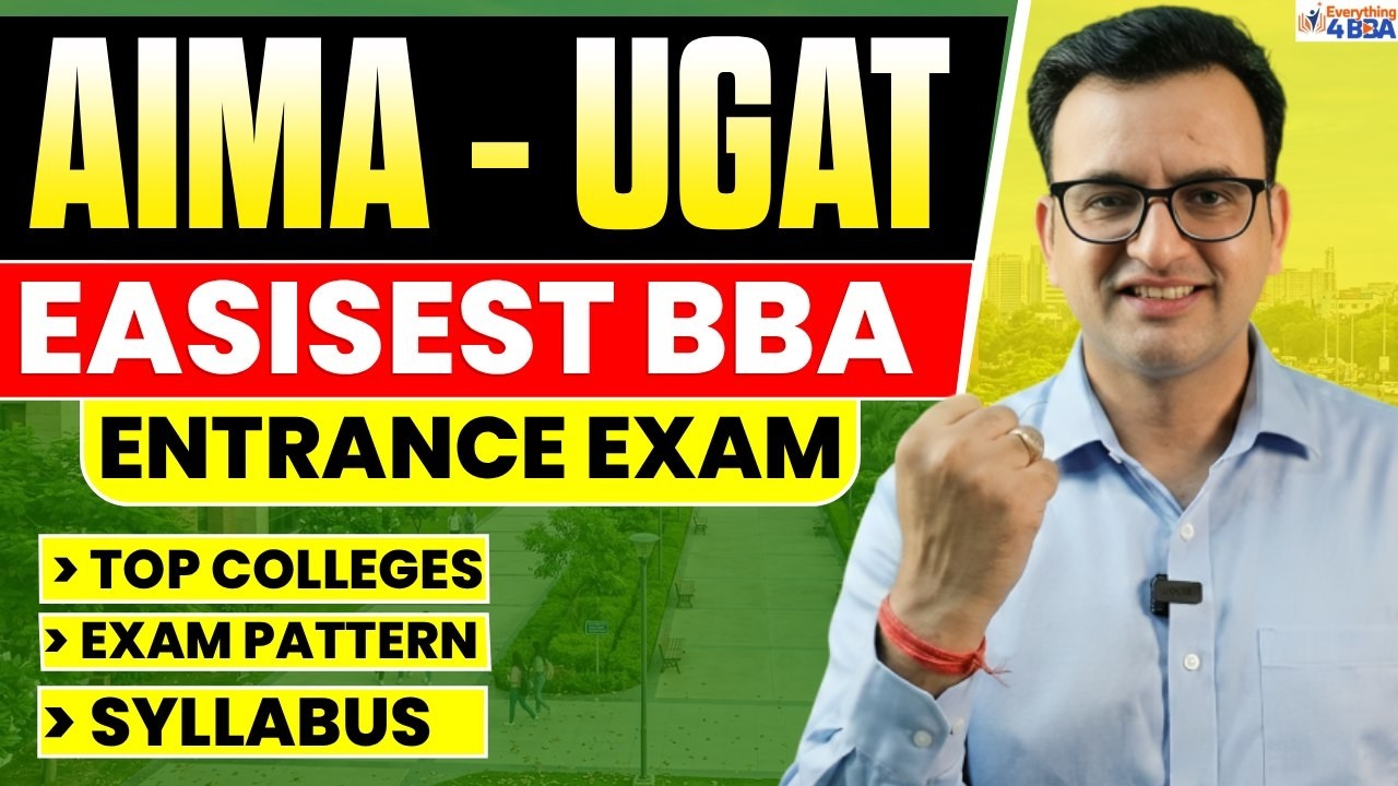 AIMA UGAT 2026 Through BBA Admission!  Easy Entrance Exam for Private Colleges?