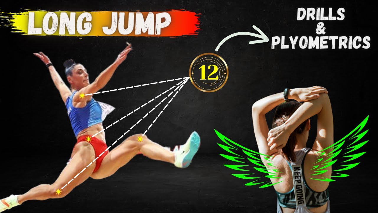 LONG JUMP technique || LONG JUMP workout || plyometrics jump drill || #longjump #trending LONG JUMP