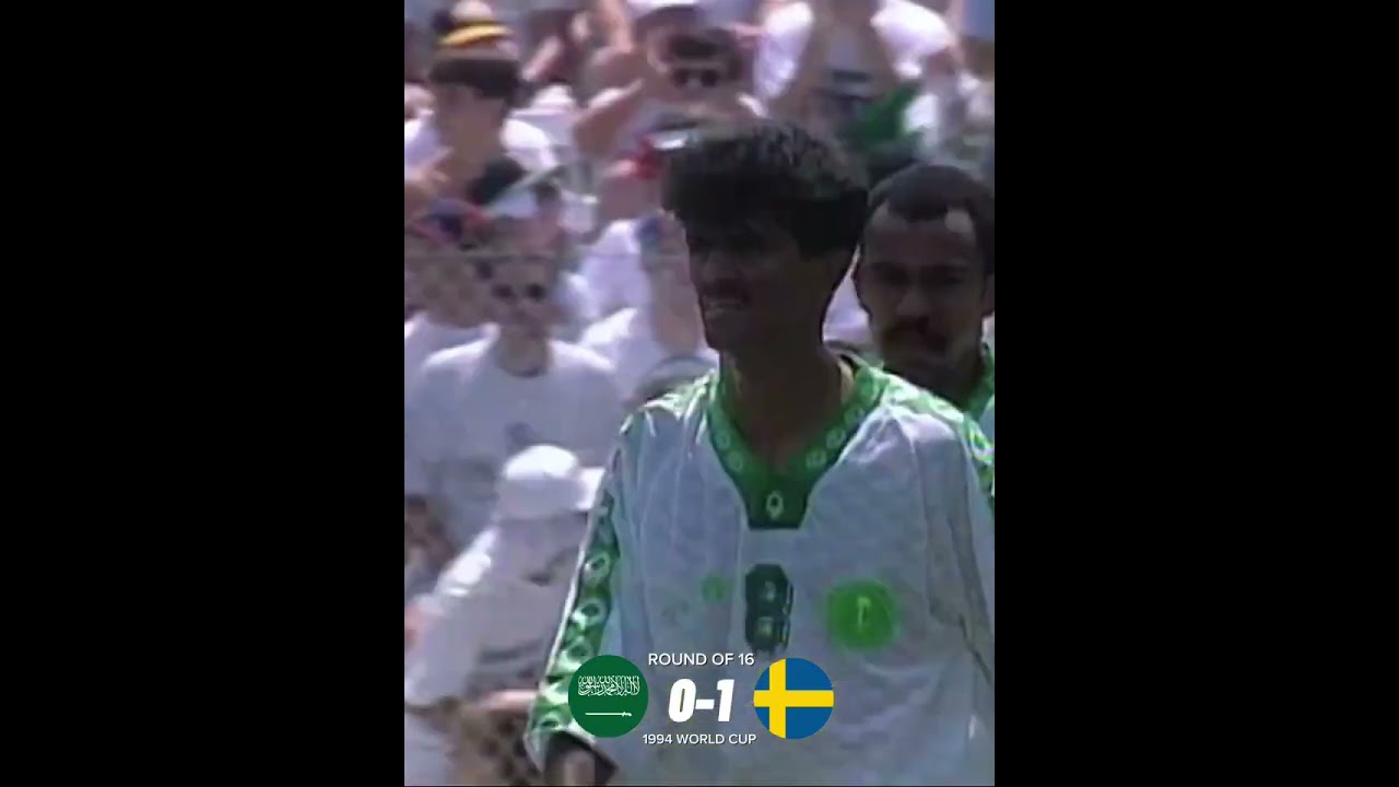 Saudi Arabia vs Sweden 🏆 1994 World Cup