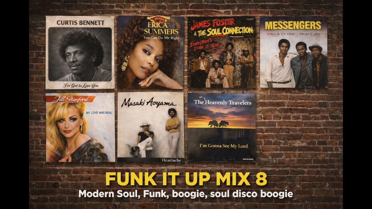 FUNK IT UP MIX 8 • Modern Soul • Funk • Boogie • Soul Disco • Gospel • Afro