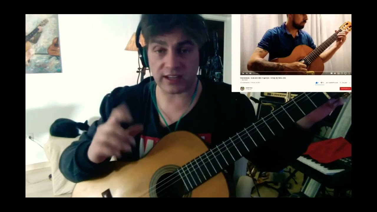 Análise de Greensleeves por Fábio Lima - Aulas de violão Fingerstyle