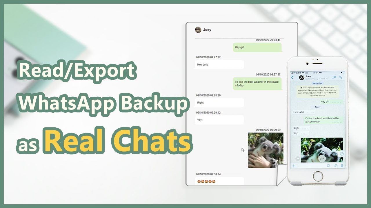 Как экспортировать чат WhatsApp в виде реальных чатов на телефоне