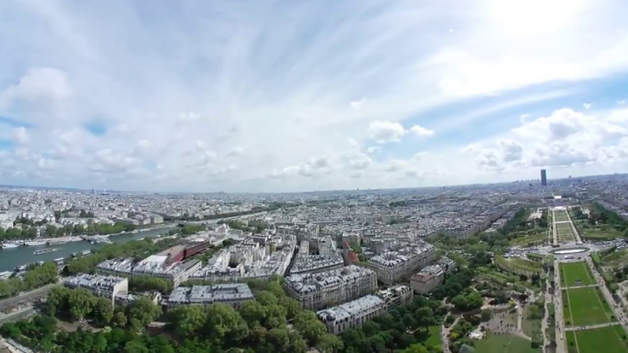 Paris do alto Torre Eiffel