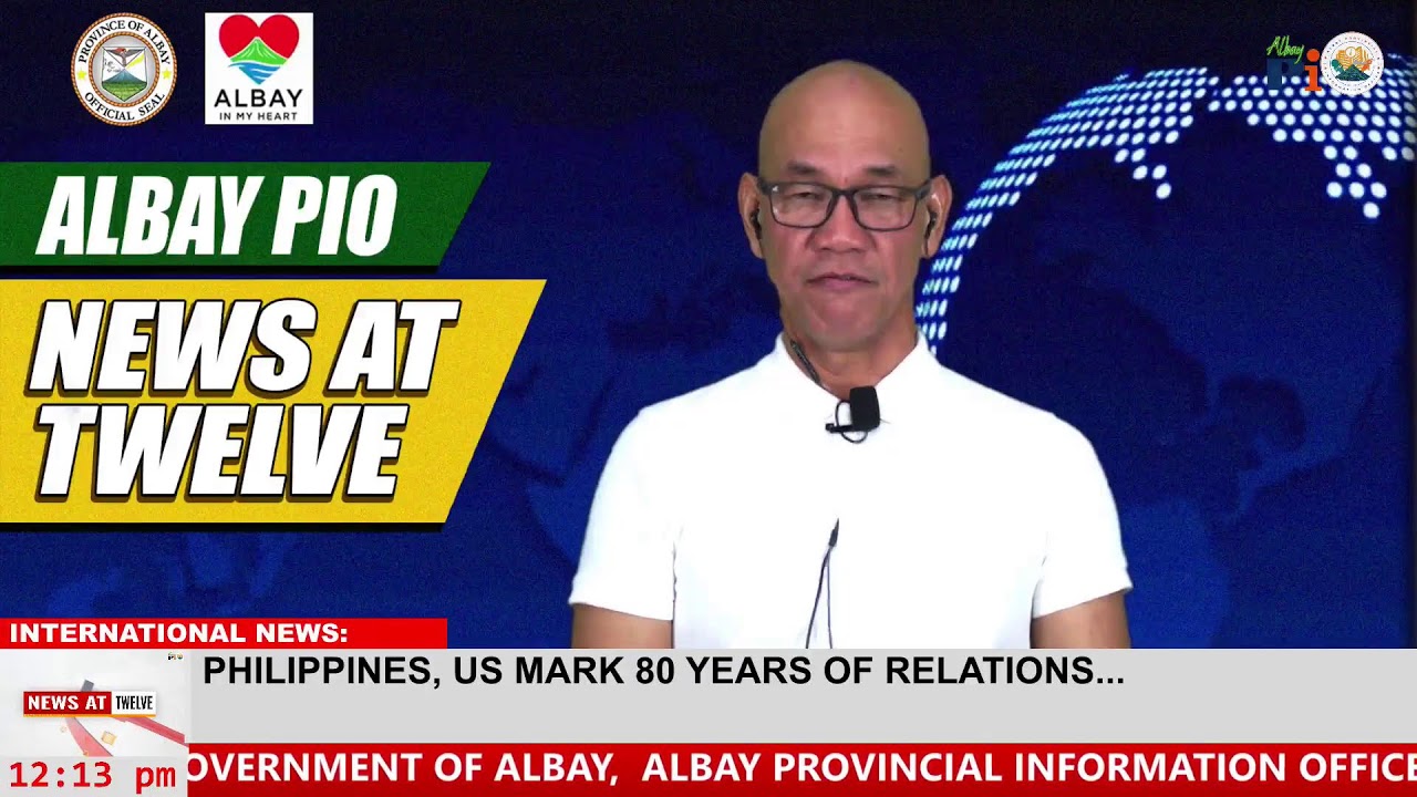 WATCH: Albay PIO News at Twelve, February 12, 2026