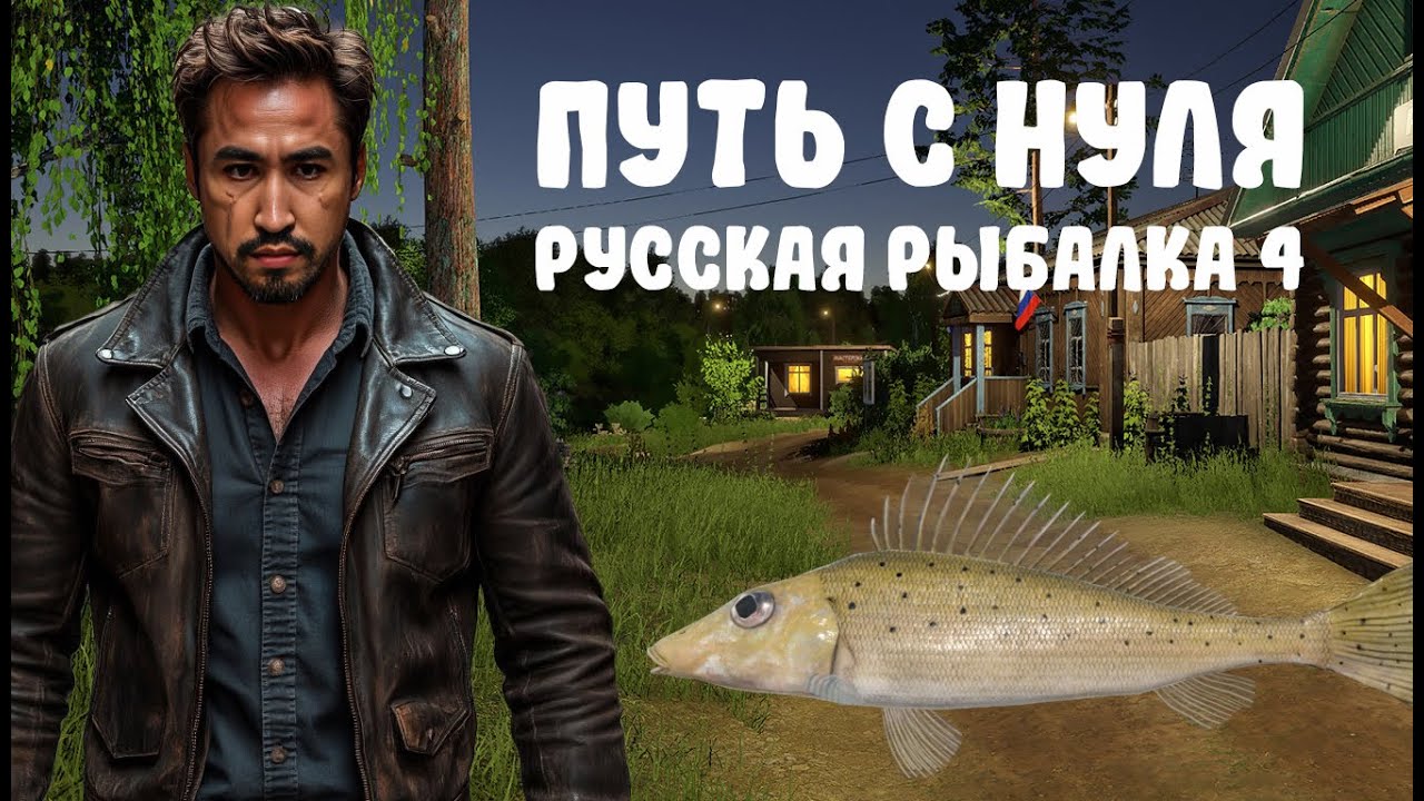 ПУТЬ С НУЛЯ В РР4 ▷ Хороший улов Ерша-Носаря на маховые удилища! Русская рыбалка 4