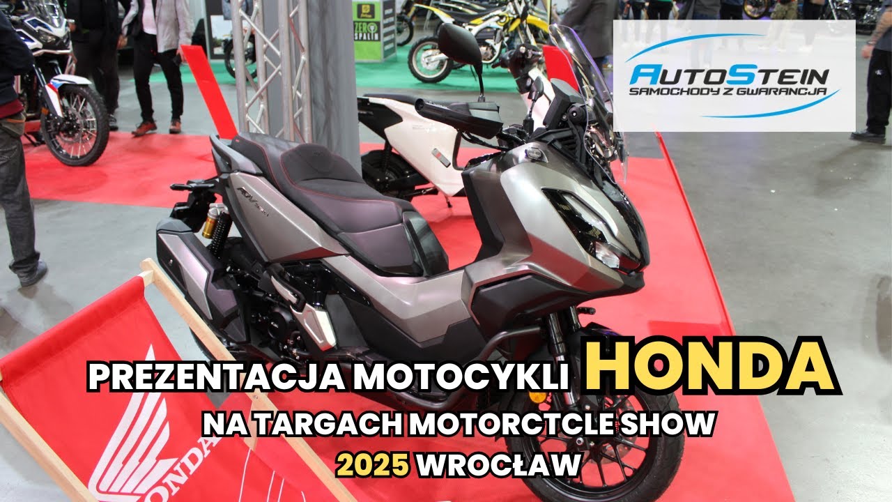 Motocykle Honda na targach motocyklowych w Wrocławiu // AutoStein - Program motoryzacyjny