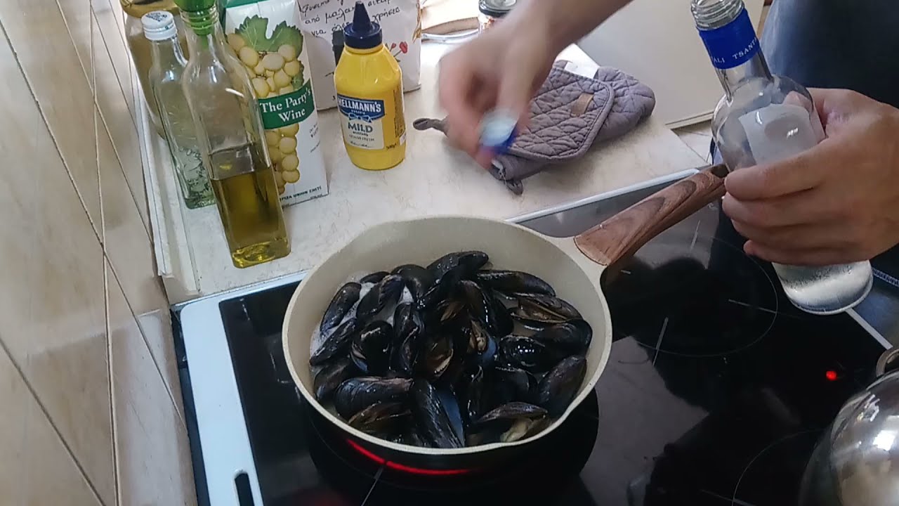Μύδια αχνιστά