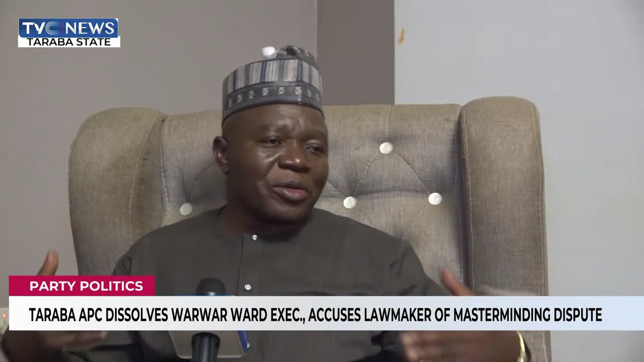 Taraba APC Dissolves Warwar Ward Executive, Accuses Lawmaker Of Masterminding Dispute