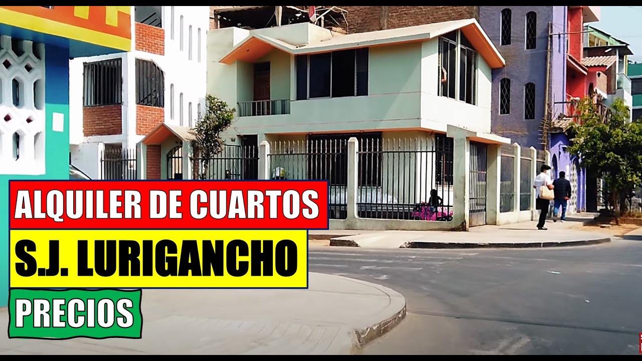 cuánto cuesta alquiler de cuartos o departamentos en Lima - Peru.