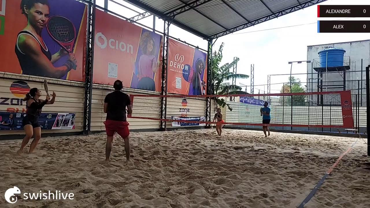 TORNEIO TEAM TIO JOÃO - FINAL MISTA A+B
ALEXANDRE VS ALEX