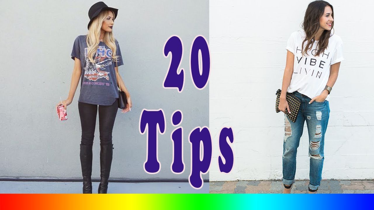 20 Style Tips On How To Wear Graphic Tees This Winter