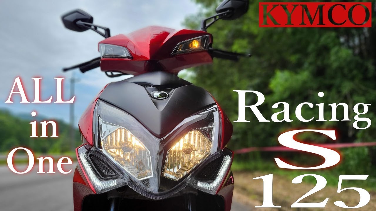 KYMCO - Racing s 125 2021 All in ore review with Japanese version【Max speed & good apperance】