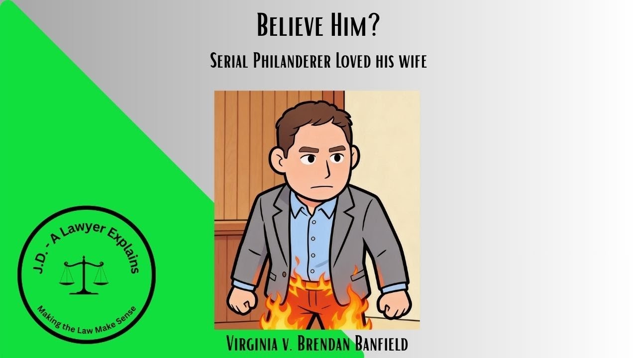 Numerous Prior Affairs But - Honest - He Loved His Wife...if you believe him.